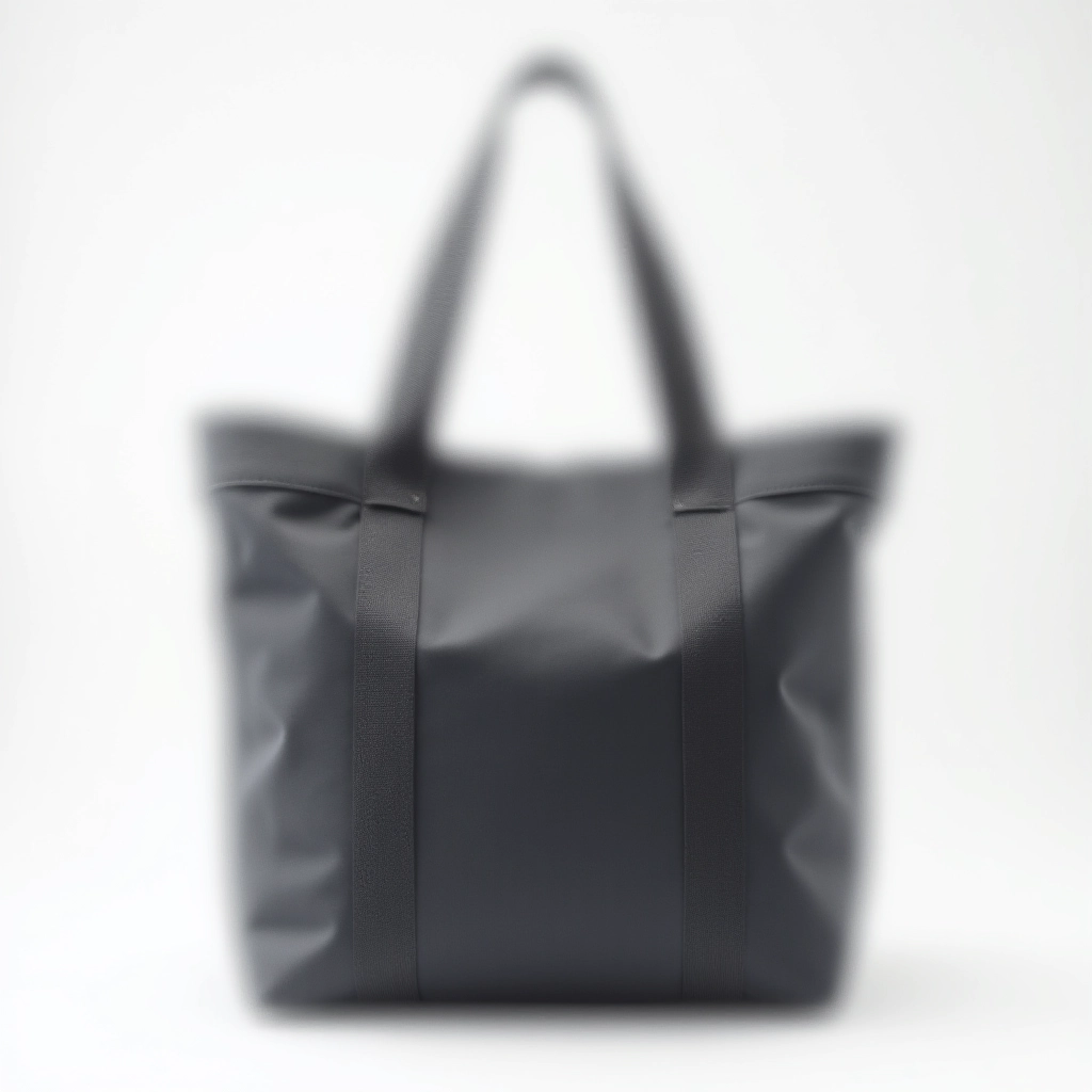 Charcoal grey Urban Commute Tote displayed on neutral background, showing professional design with structured handles